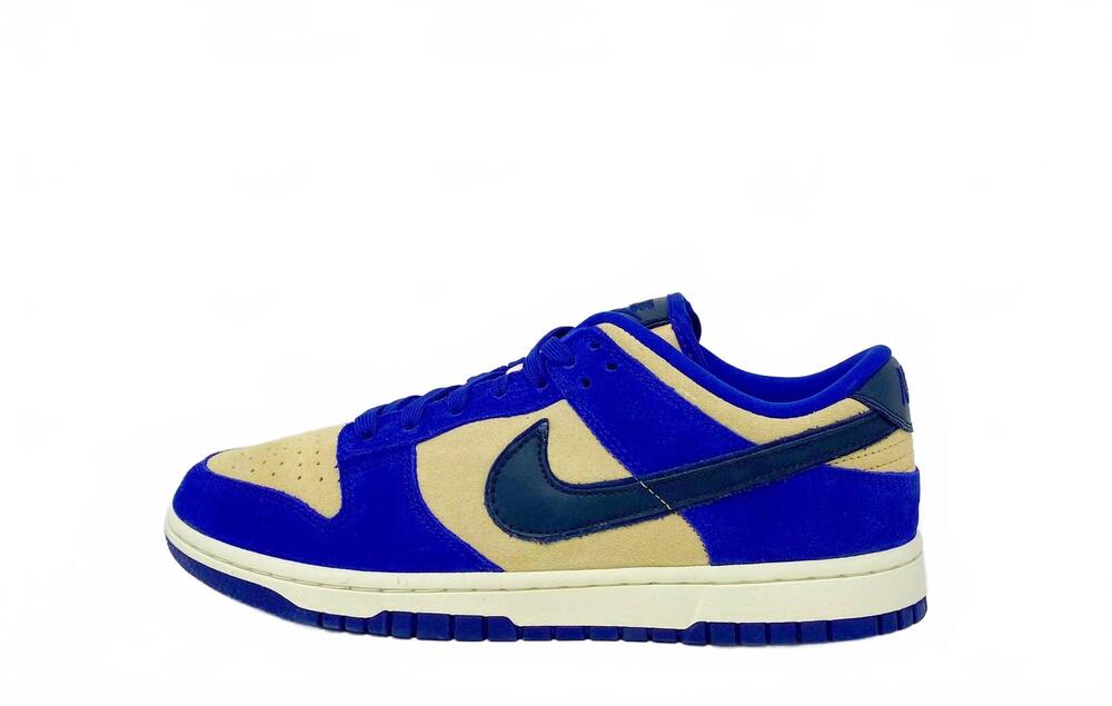 NEW NIKE women's dunk low sneakers in royal suede - Picture 7 of 7